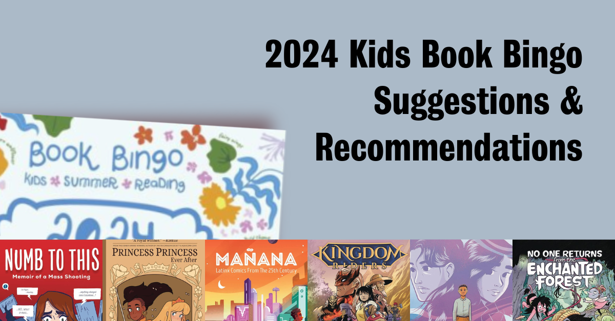 7 Graphic Novels for the 2024 SAL Kids Book Bingo